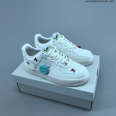 Nike Air Force 1 07 Low Beige White EU 36-45 Sneaker - Unisex BS-61776
