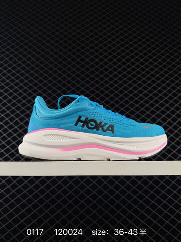 HOKA ONE ONE Bondi 9 Blue White Pink Black EU 36-43 Running Shoe Running Sneakers Unisex BS-86318