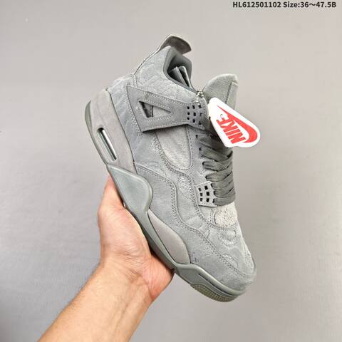 Jordan Air Jordan 4 Retro Grey EU 36-47 5 Basketball - Unisex (BS-63938)