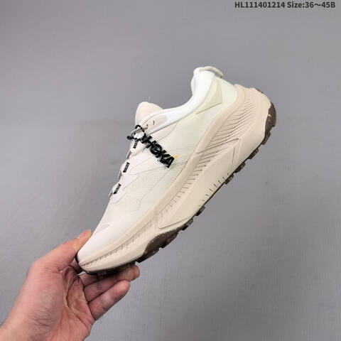 HOKA Transport GTX Off White Beige Brown EU 36-45 Running Shoe Running Sneakers - Unisex (BS-69433)