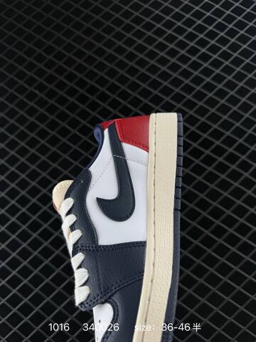 Jordan Air Jordan 1 Low White Navy Red Sail EU 36-46 Sneaker - Unisex BS-80503