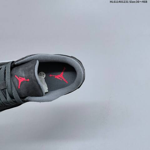 Jordan Flight Court Dark Grey Black Red EU 36-46 Casual - Unisex BS-67169