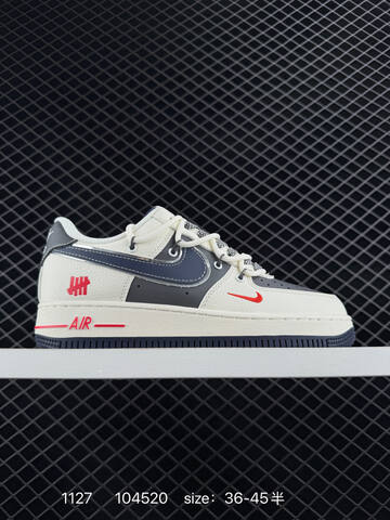 Nike Air Force 1 07 Low Cream Grey Navy Blue Assorted EU 36-45 5 Lifestyle - Unisex (BS-73974)