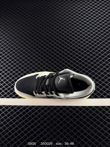 Jordan Air Jordan 1 Low HQ2010-012 Light Grey Black Pale Cream EU 36-46 Sneaker - Unisex BS-80969