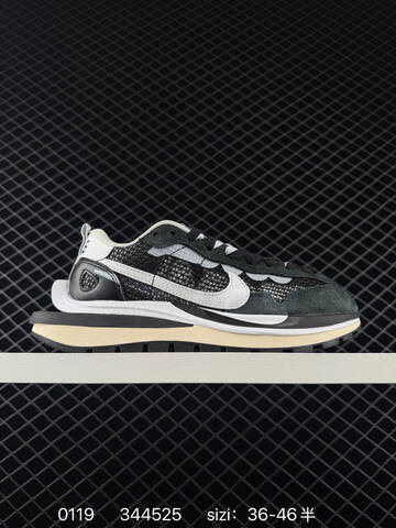 Nike Sacai VaporWaffle Black White EU 36-46 5 Running - Unisex (BS-73080)