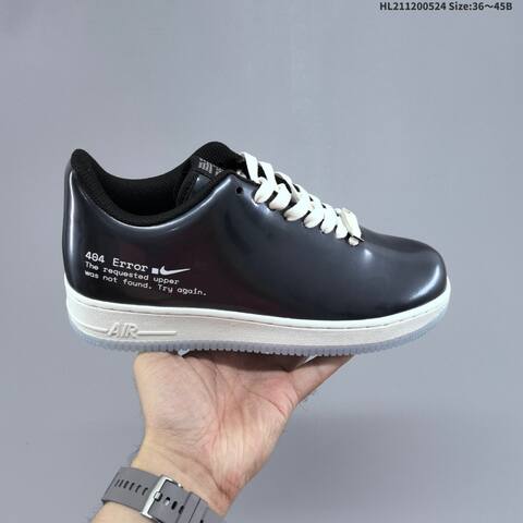 Nike Air Force 1 07 Black Red White Clear EU 36 45 Sneaker EU 36-45 - Unisex (BS-60156)