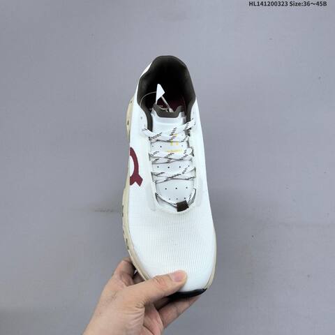 On Cloudmonster Void Year Of The Horse White Cream Burgundy Dark Brown EU 36-45 Running Shoe Running Sneakers - Unisex (BS-69663)