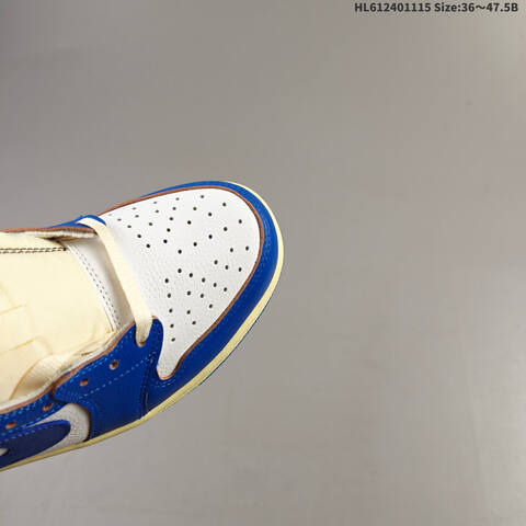 Jordan Air Jordan 1 Low White Blue Red EU 36-47 5 Basketball - Unisex (BS-63721)