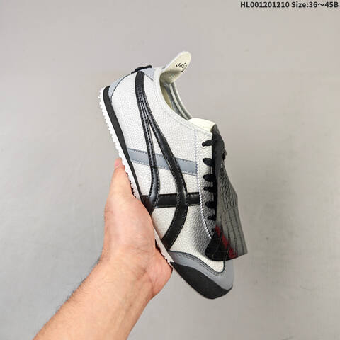 Onitsuka Tiger Mexico 66 White Black Grey EU 36-45 Sneaker Casual Sneakers - Unisex (BS-69174)