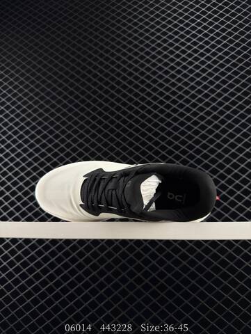 On Cloudnova White Black Light Grey EU 36-45 Running Shoe Running Sneakers - Unisex (BS-85558)