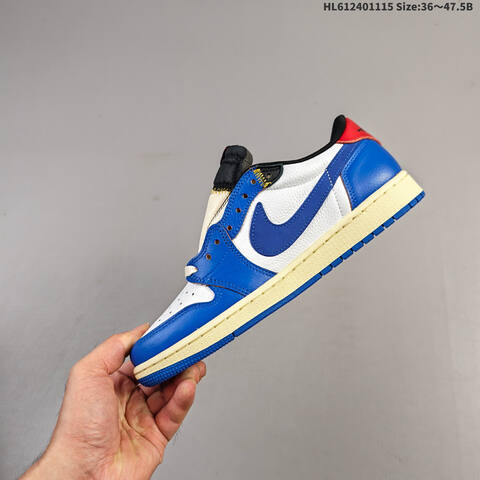 Jordan Air Jordan 1 Low White Blue Red EU 36-47 5 Basketball - Unisex (BS-63721)