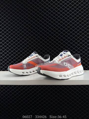 On Cloudsurfer Next Coral Orange White Black Navy EU 36-45 Running Shoe Running Sneakers - Unisex (BS-85544)