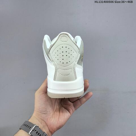 Jordan Courtside 23 White Grey Gold EU 36-46 Casual - Unisex (BS-66025)