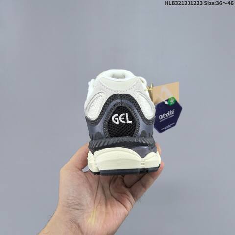 ASICS GEL-NYC Cream White Black EU 36-46 Running Shoe Running Sneakers - Unisex (BS-69132)