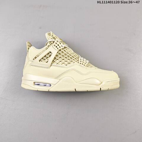 Jordan Air Jordan 4 Retro White Cream EU 36-47 Basketball - Unisex (BS-63372)
