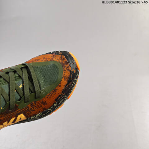 HOKA ONE ONE Speedgoat 6 Green Brown Black Orange EU 36-45 Trail Shoe Trail Running Sneakers - Unisex (BS-69453)