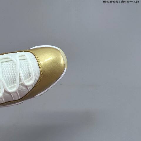 Jordan Air Jordan 11 Retro Low White Gold EU 40-47 5 Basketball - Men's (BS-65836)