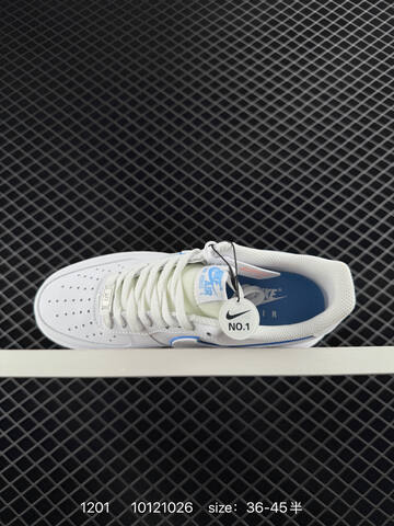 Nike Air Force 1 07 White Black EU 36-45 5 Lifestyle - Unisex (BS-73896)