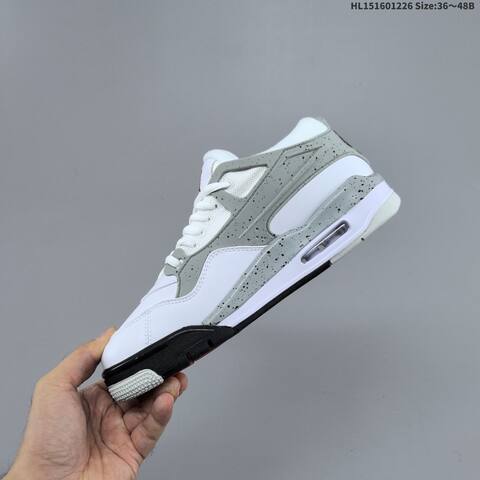 Jordan Air Jordan 4 RM White Grey Black Red EU 36-48 Basketball - Unisex (BS-67252)