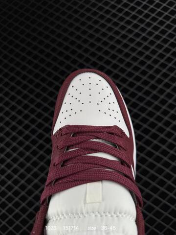 Nike Dunk Low Burgundy White EU 36-45 Skate - Unisex BS-74637