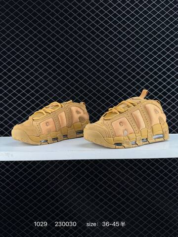 Nike Air More Uptempo GS Barely Green Tan 36-45 5 Basketball - Unisex (BS-74487)