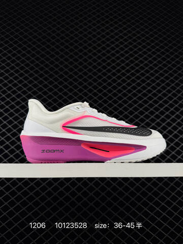 Nike Zoom Fly 6 White Black With Multi-color Options EU 36-45 5 Running - Unisex (BS-73824)