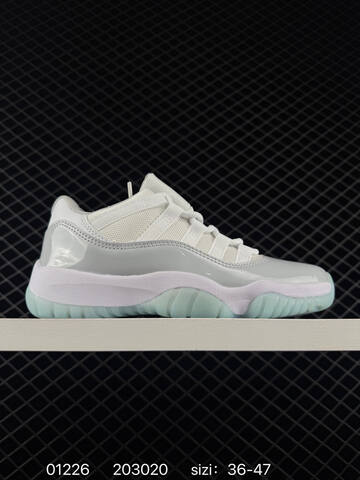 Jordan Air Jordan 11 Retro Black Red White Grey Light Blue EU 36-47 Basketball Shoe - Unisex BS-79756