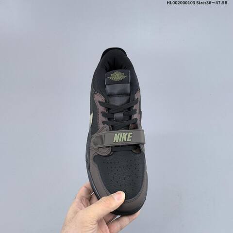 Jordan Legacy 312 Low Black Brown Olive EU 36-47 5 Basketball - Unisex (BS-67137)
