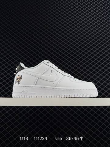 Nike Air Force 1 Low White Black EU 36-45 5 Lifestyle - Unisex BS-74227