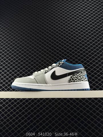 Jordan Air Jordan 1 Low Black Grey Red White EU 36-46 Basketball Shoe - Unisex (BS-81265)