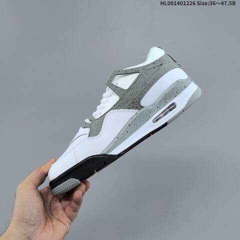 Jordan Air Jordan 4 RM White Cement 36 47 5 Lifestyle - Unisex (BS-67265)