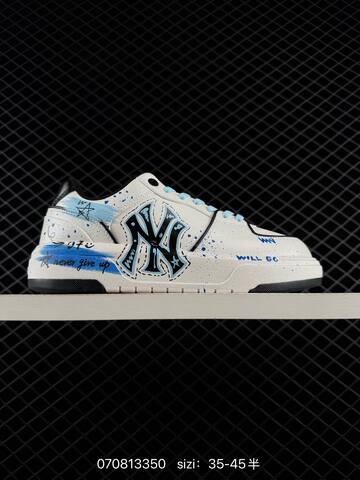 MLB Chunky Liner White Black Light Blue EU 35-45 Sneaker Casual Sneakers - Unisex