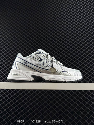 New Balance 740 U740GR2 Silver Blue White Black EU 36-45 Running Shoe Running Sneakers - Unisex (BS-82996)