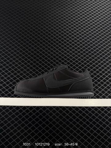 Nike Classic Cortez SE FV5420-002 Triple Black EU 36-45 Casual - Unisex (BS-74439)
