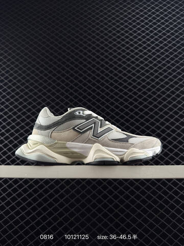 New Balance 9060 White Grey Beige Black EU 36-46 5 Sneaker - Unisex (BS-82954)