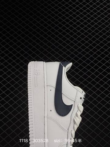 Nike Air Force 1 07 Low FJ4146-403 White Navy EU 36-45 5 Lifestyle - Unisex (BS-74138)