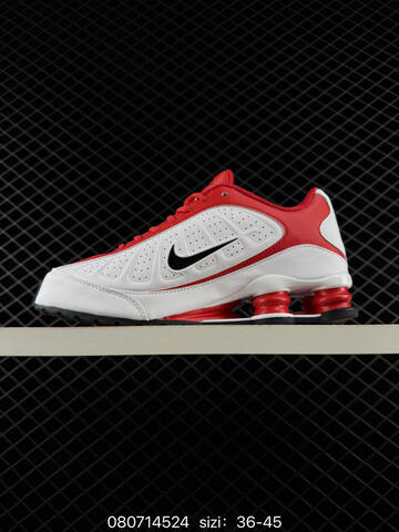 Nike Shox R4 White Red Black EU 36-45 Lifestyle Unisex BS-69897