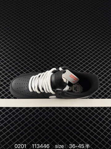 Nike Air Force 1 07 LV8 Black White EU 36-45 5 Lifestyle - Unisex (BS-72870)