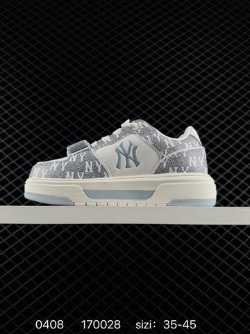 MLB Chunky Liner Denim White Light Blue Off White EU 35-45 Skate Shoe Skate Sneakers Unisex
