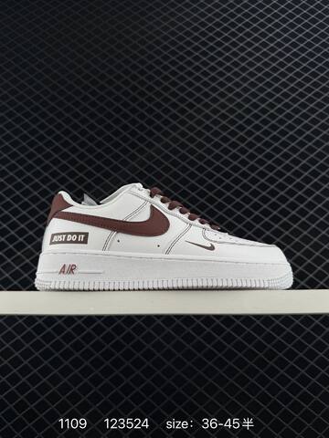 Nike Air Force 1 Low 07 White Brown EU 36-45 Lifestyle - Unisex (BS-74274)