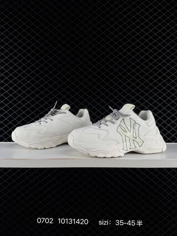 MLB Bigball Chunky Embo 3 Off White Black EU 35-45 Sneaker Casual Sneakers - Unisex