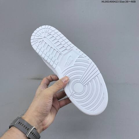 Jordan Air Jordan 1 Low Triple White EU 36-46 Basketball - Unisex (BS-66078)