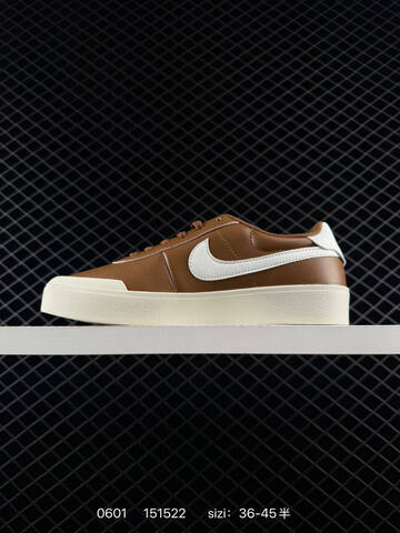Nike Court Shot Off White Navy Blue Brown Cream White EU 36-45 Skate - Unisex (BS-71065)