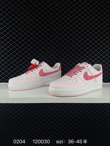 Nike Air Force 1 07 LX Light Pink White With Pink Swoosh EU 36-45 Casual - Unisex (BS-72822)