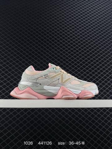 New Balance 9060 Grey Pink Beige Mint White EU 36-45 Sneaker - Unisex (BS-82675)