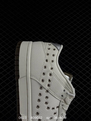 Nike Air Force 1 Low White Silver Dark Brown EU 36-46 Sneaker - Unisex (BS-70642)