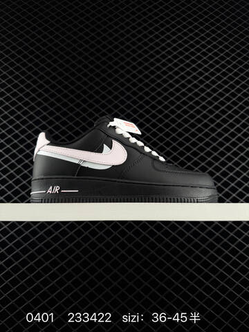 Nike Air Force 1 Low Black Light Pink White EU 36-45 Lifestyle - Unisex BS-72346