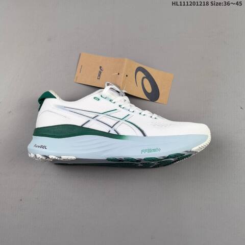 ASICS GEL-KAYANO 32 White Green EU 36-45 Running Shoe Running Sneakers - Unisex (BS-69139)