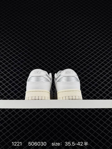 Nike SB Dunk Low Pro White Silver EU 35 5-42 5 Skate - Unisex (BS-73558)