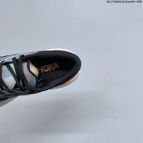 HOKA ONE ONE Mafate X Grey Black Orange White EU 40-45 Trail Shoe Trail Running Sneakers - Men's (BS-69395)